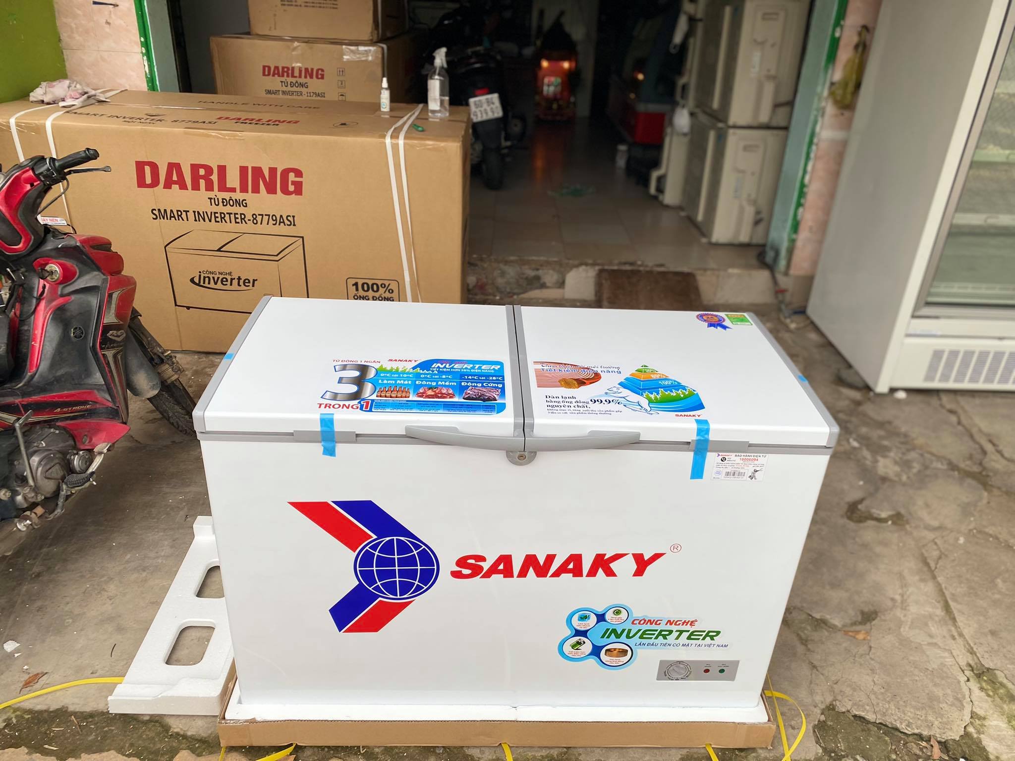 TỦ ĐÔNG VH-3699A3/ New 99% Biên Hoà