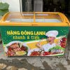 TỦ ĐÔNG SUỐT MẶT KÍNH CONG TRƯNG BÀY