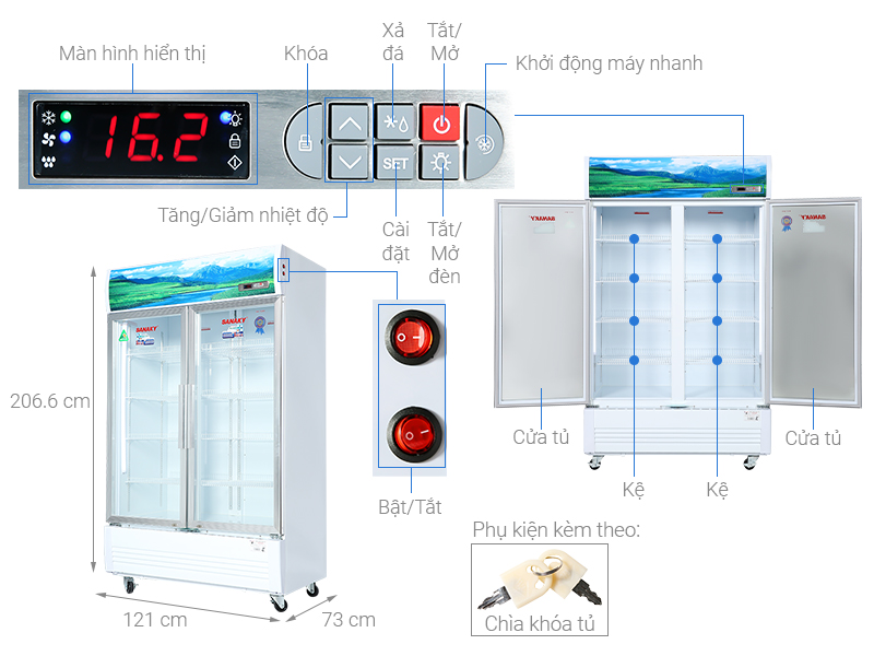 cach chinh nhiet do tu mat sanaky 2 canh va 3 canh chinh xac nhat ma co the ban chua biet 6766378290e12