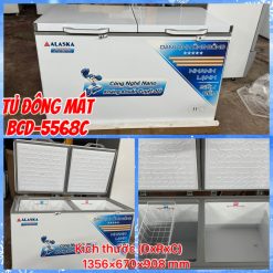 Tủ Đông Mát Alaska BCD-5568C