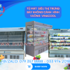 Tủ mát siêu thị không cánh vinacool 2 mét