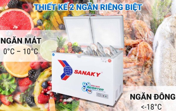 Top 7 Lý Do Nên Chọn Tủ Đông 2 Chế Độ 2 Ngăn