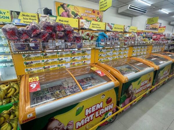 Tủ kem cũ giá rẻ Biên Hoà